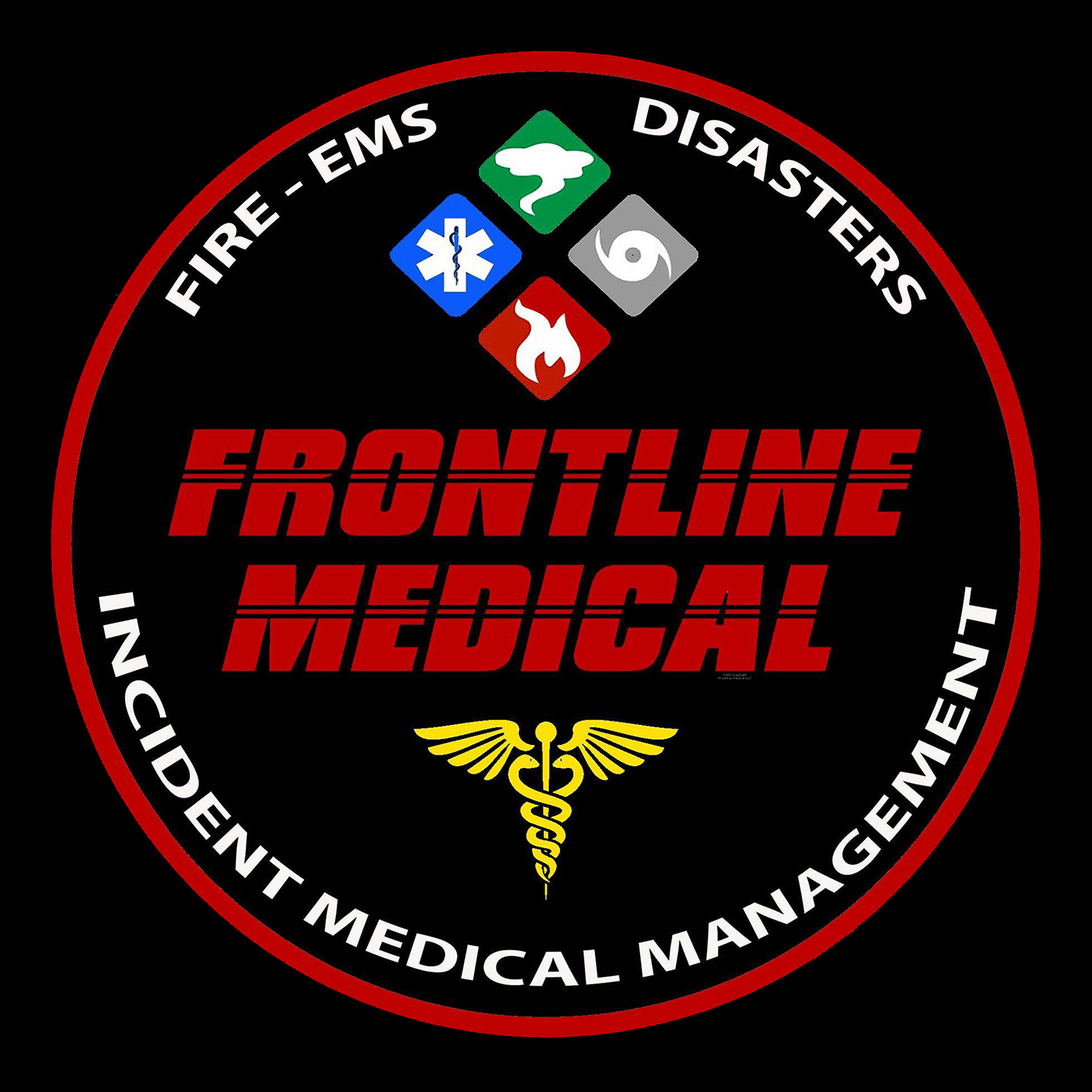 Frontline Medical — Fire EMS Disasters Incident Medical Management patch